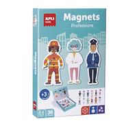 APLI Kids- Professioni Gioco Magnetico, Multicolore, Medium, 18532