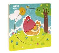 Apli Kids- Puzzle, Colore Assortiti, 17558