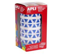 APLI Kids - Rotolo di gomme triangolari 10,5 mm, colore: Blu