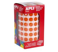 APLI Kids - Rotolo di gommets Rotondo Ø 10,5 mm arancione