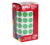 APLI Kids - Rotolo di gommets Rotondo Ø 15 mm Verde