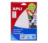 APLI Labels A5 Print&Write 19 x 19mm