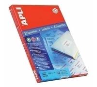 Apli 707638 - Confezione da 100 etichette bianche per stampante 99.1X139