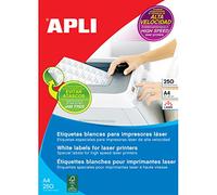 Apli Laser/fotocopiatrice 97 x 67,7 mm Rosso Neon