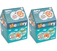 APLI MEMORY Safari - 24 pezzi (Confezione da 2)