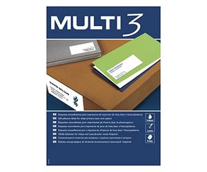 APLI MULTI3 Self-Adhesive Labels for Inkjet and Laser Printing Coins 100 Sheets 210 x 297 mm)