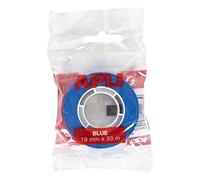 APLI - Nastro adesivo Sacchetto blu 19 mm x 33 m blu