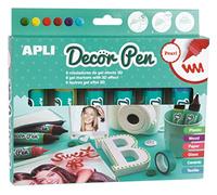 APLI Paper Ref. 14966 Decorpen Pearl 6 colori
