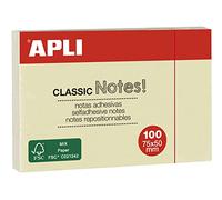 APLI - Set di 2 Blocco note 50 x 75 standard - Pack