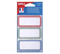 APLI - Set di 9 Etichette marmellata 34 x 75 mm