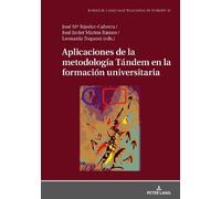 Aplicaciones de la metodología Tándem en la formación univers (Copertina rigida)