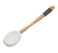 Aplicador de Crema para la Espalda con Mango Largo de Madera Antideslizante, Cepillo Espalda para Aplicar Loción Solar e Hidratante, para Personas Mayores, Aplicador de Protector Solar