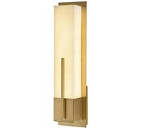 Aplique de pared exterior de mármol blanco moderno, 8 W, luz LED para tocador, para baño, dormitorio, sala de estar, cocina, vestíbulo, oscuro