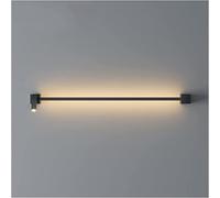 Apliques de pared LED, luz interior con interruptor giratorio de 350°, foco de lectura de 7 W, lámparas de baño, dormitorio, sala de estar, estudio, blanco
