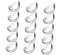 APLudoo 30 pezzi Ampi Spazi Wacky Hook Rigs Pesca Pesce per Rigging Esche con Guardia Pesce Weedless per Rigging Esche Ampie Lacune Pesca con Guardia