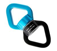 APLudoo 30KN Lega di Alluminio Swing Girelle Triangolare Rotazionale 360 Gradi Corda Girevole Connettori Per Altalena Pilates Amaca Connettori