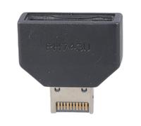 APLudoo Adattatore USB C per scheda madre, pannello frontale USB 3.2 TypeE a 20 pin verticale C Header Adapter