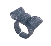 APLudoo Anelli in resina Anelli Bowknot Acrilico Carino Alla Moda Colorato Arco Gioielli Impilabili Dumpy Per Le Donne Ragazze Resina Colorata Acrilico Dump, Misura unica, come descritto, come