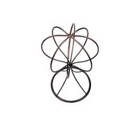 APLudoo Banchi di mostra robusti alla moda del cappello dei materiali del ferro con le progettazioni stabili della base per vari stili eleganti del cappello Usa il supporto regolabile