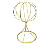 APLudoo Banchi di mostra robusti alla moda del cappello dei materiali del ferro con le progettazioni stabili della base per vari stili eleganti del cappello Usa il supporto regolabile