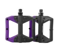 APLudoo Pedale piatto in nylon largo antiscivolo per biciclette con cuscinetti di tenuta, piattaforma da ciclismo per bici da strada, resistente, largo, leggero, convenienza