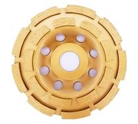 APLUS Mola a Tazza Diamantata Universal 115 mm x 22,23 mm, Discho Abrasivo Diamantato per Smerigliatrici per Calcestruzzo, Cemento, Marmo, Granito, Mattoni, Gesso, Pietra Dura, Amianto