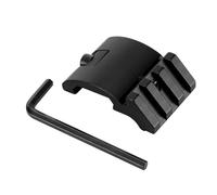 APLUSGEAR Aluminium Alloy 45 Degree 20 mm Low Profile Offset Picatinny Rail for Scope Flashlights