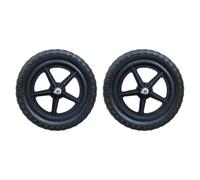 APLVFFZH 1 Paio di Ruote di Ricambio per Bici Senza Pedali da 11 Pollici, Pneumatici Neri per Bambini E Bambine, Pentagram Wheel Hub