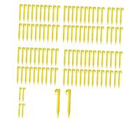 APLVFFZH 100 unità di pioli da campeggio, strumenti pratici per tende da sole, Style B