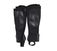 APLVFFZH 2 Pezzi Ghette da Equitazione Mezza Gamba Copristivale Elastico in Tela Resistente Traspirante per Uomo Donna Adatte a Pratica Equestre Passeggiate E, Big S