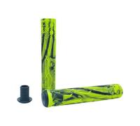 APLVFFZH 2 Pezzi Manopole per Manubrio Impugnature per Coprimanopole Antiscivolo con Design Ergonomico per Ridurre L'Affaticamento Adatto per Bici da S, Giallo E Nero