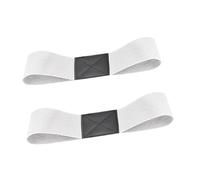 APLVFFZH 2 Pezzi Swing Correcting Arm Band Ausilio Allenamento Golf Cintura Coordinazione Movimento Braccio Fascia Correttiva Postura Realizzata in Pelle PU Ad, Bianco