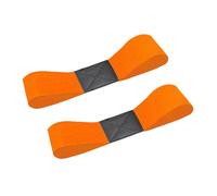 APLVFFZH 2 Pezzi Swing Correcting Arm Band Ausilio Allenamento Golf Cintura Coordinazione Movimento Braccio Fascia Correttiva Postura Realizzata in Pelle PU Ad, Orangina