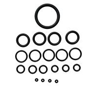 APLVFFZH 20 Pezzi Guarnizione O Anello Subacquea Universale Set Ricambio Gomma Resistente per Attrezzatura Immersione Regolatore Bombola Adatto per Manometro