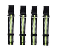 APLVFFZH 4 Pezzi Cinghia Fermo Freni Fascia Regolabile Portasci Snowboard Banda Rinforzata Fibbia Facile da Usare Adatta per Escursionisti Amanti Sport Inv, 4 Pezzi