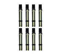 APLVFFZH 4 Pezzi Cinghia Fermo Freni Fascia Regolabile Portasci Snowboard Banda Rinforzata Fibbia Facile da Usare Adatta per Escursionisti Amanti Sport Inv, 8 Pezzi