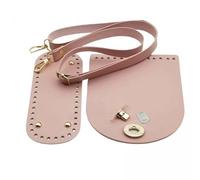APLVFFZH 4x Fondo Borsa per Borsa Fai Da Te in Pelle PU All'uncinetto, Set per Borsa a Tracolla