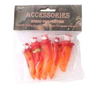APLVFFZH 5 Pezzi Dita Finte Halloween Oggetti Horror Decorazioni per Feste Accessori Realistici in PVC Ideali per Costumi E Scenografie Adatti per Scherzi, Sanguinoso