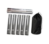 APLVFFZH 6 Pezzi di Tubi per Stufe Resistenti Al Calore per Bruciatori a Legna, Accessori per La Casa