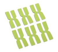 APLVFFZH 6 Strisce di Bilanciamento Come Nastro Autoadesivo Livellante E Fascia di Peso a Forma di H per Regolare La Racchetta E Ottenere Maggiore Potenza nel, Verde