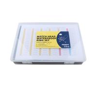 APLVFFZH 960pcs Watch Back Case Gesto di riparazione in gomma Parti di riparazione di gomma 0,13-0,42 cm guarnizioni leggere Gustola per orologi per