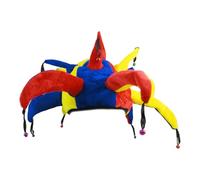 APLVFFZH Accessori per Costumi Da Clown, Decorazioni di Halloween, Cappellino per Costumi Da Clown per Feste E Spettacoli sul Palco