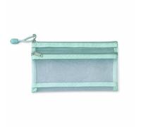 APLVFFZH Astuccio Portapenne a Doppio Scomparto, Verde primavera, Verde | Rivestimento in tessuto, Astuccio portapenne, Per la scrivania, Per insegnanti