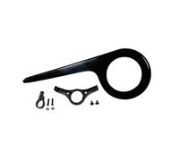 APLVFFZH Bike Chain Guard Accessorio Catena Bicicletta Copertura Protettiva Crankset Paracatena Materiale Pp Facile da Montare Adatto per Bambini Escursioni Us, con Coda Fissa