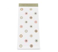 APLVFFZH Blocco Note a Righe, Carta 80 g/, Blocco note a strisce | Bordo superiore incollato, Blocco per ufficio, Per organizzazione casa, Per viaggiatori e turisti