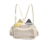 APLVFFZH Borsa a tracolla fai da te Cat Ita Bag per Anime Display Compleanno, Giallo