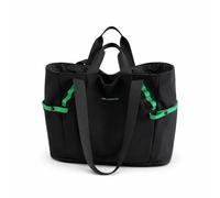 APLVFFZH Borsa da Espandibile Oxford, Borsa a Tracolla Color Block per Viaggi e Tempo Libero, per weekend, Nero, Nero