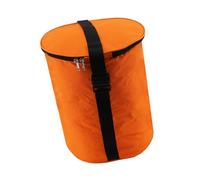 APLVFFZH Borsa da Tennis Borsa Portapalle Contenitore a Secchiello Sacca da Partita Cesto Portatile con Doppia Cerniera E Materiale Impermeabile Adatta a Gioc, Orangina