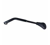 APLVFFZH Cambio Manuale Leva Selettore Marce Shifter Metallo Plastica Resistente Installazione Facile Adatto Kart ATV Riparazione Guida, Maniglia Del Cambio Nera Con Testa Grande