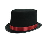 APLVFFZH Cappello a Cilindro da Mago, Accessorio per Cosplay, per, Feste, Unisex, Height 13cm C 58cm